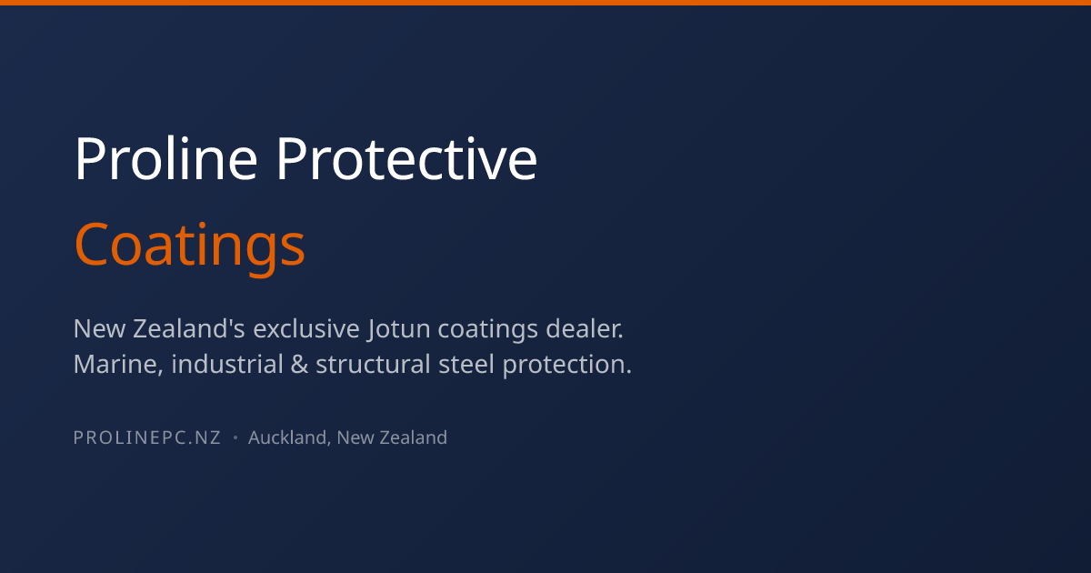 Proline Protective Coatings | Exclusive Jotun Dealer NZ