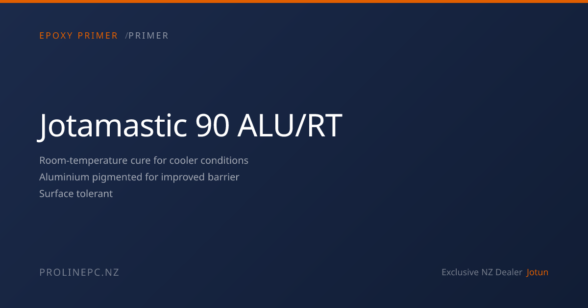 Jotamastic 90 ALU/RT — Epoxy Primer | Proline Protective Coatings