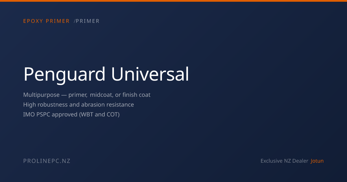 Penguard Universal — Epoxy Primer | Proline Protective Coatings