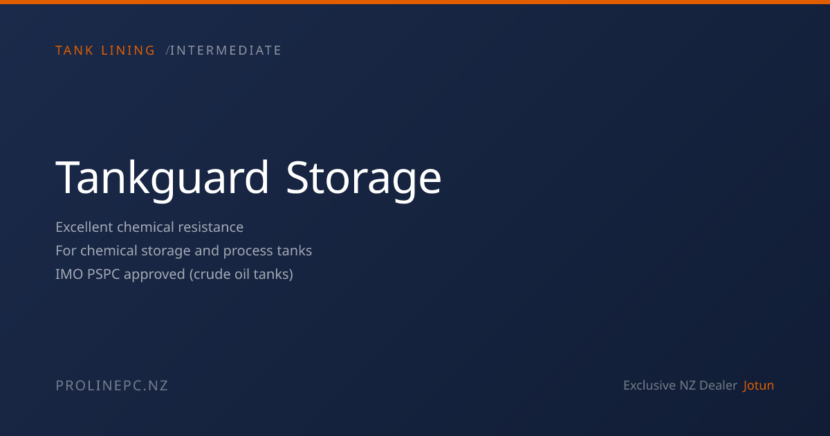 Tankguard Storage — Tank Lining | Proline Protective Coatings